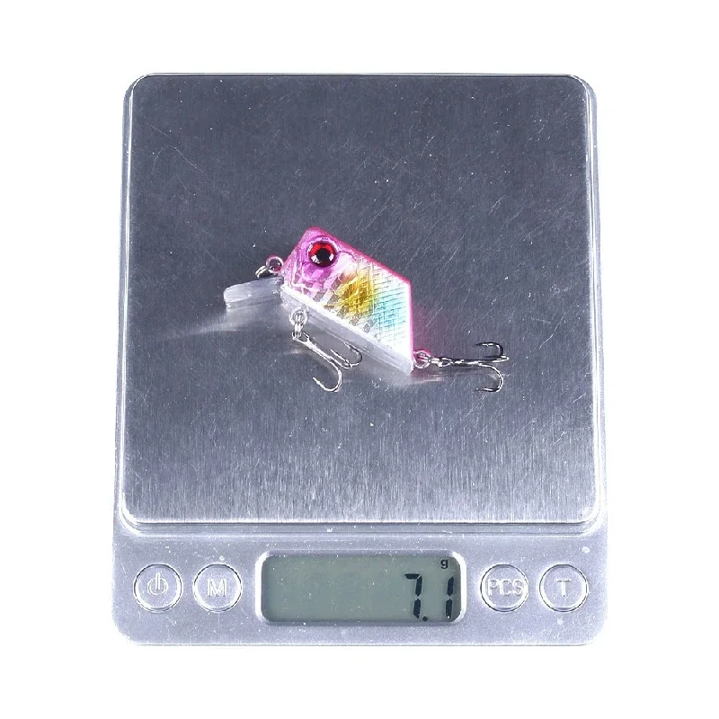 Quadratischer Kurbel köder 4,5 cm/1,77 Zoll 7g bionischer Köder Angel gerät Angel köder Köder