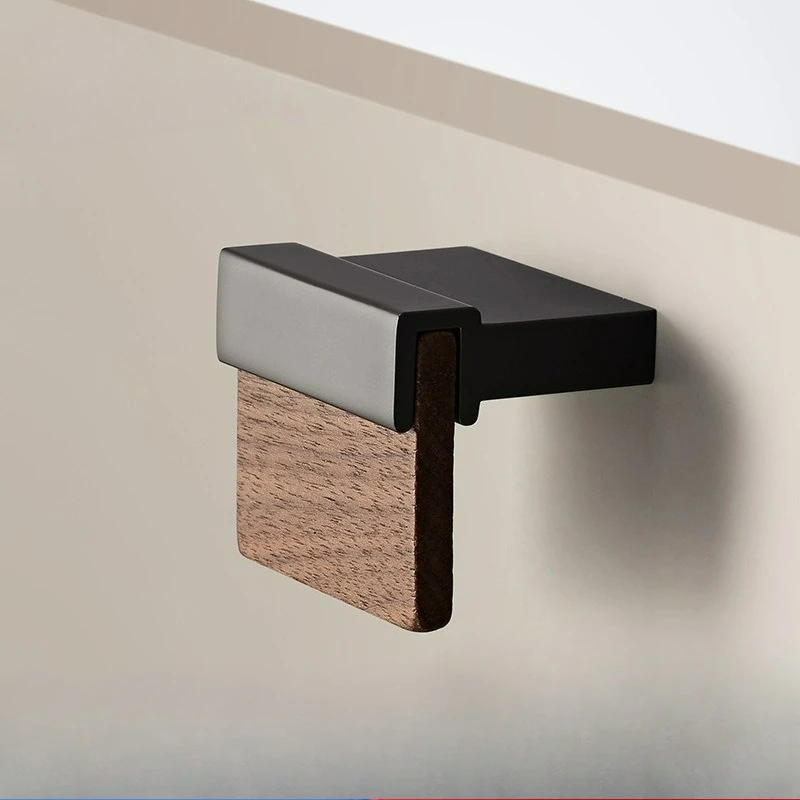 

American Walnut Wardrobe Bookcase Cabinet Drawer Handle Solid Wood Furniture Hardware Accessories