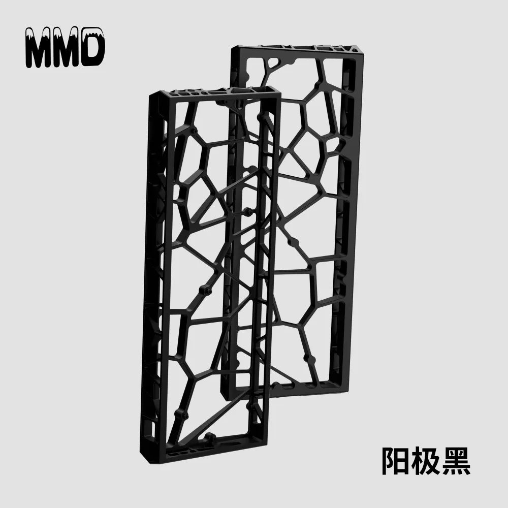 MMD AR60 Kerangka Keyboard Mekanis Cangkang Casing Aloi Aluminium Sakelar Magnetik Wooting 60he Rakka Kit Keyboard Kustom