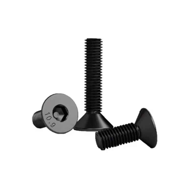 Tapón hexagonal Inox de cabeza avellanada plana, tornillo de juguete, 50 piezas, 20 piezas, piezas, 10 piezas, 5 piezas, Din7991, M2, M2.5, M3, M4, M5, M8, 10,9
