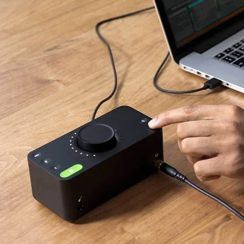 4/8 Professional Recording Editing Sound Card Arrangement Electric Guitar Audio Interface External Musical Instrument