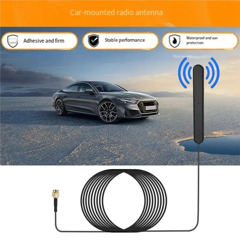 A99E-راديو رقمي أوروبي DAB + هوائي التصحيح SMA رئيس 3 متر ANT-309Plus محول لنماذج متعددة