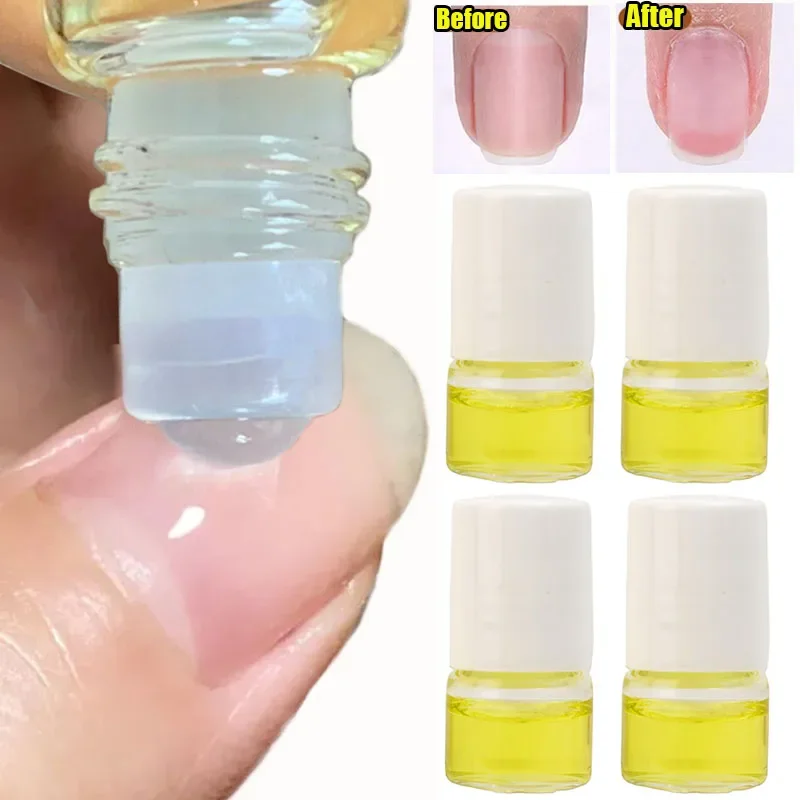 2ml Mini Nail Cuticle Oil Beauty Health Finger Edge Oil Roller Nourishment Remove Dead Skin Manicure Care Tools Nails Treatments
