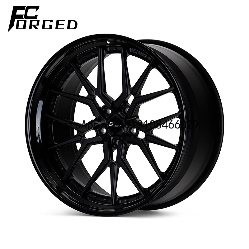 High-Performance 18 Inch Forged Alloy Wheels with Custom Finishing and Concave Design for Luxury Vehicles
