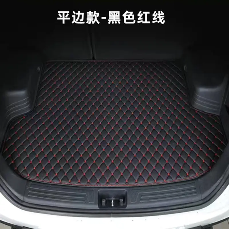 Car Trunk Mat for 02-08 Volkswagen Golf MK4 Dirt Resistant Waterproof Leather Cargo Liner Auto Interior Modification Accessories