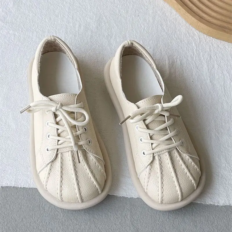 

New Retro Womens Flats Shoes Classic Shell Toe Casual Shoes Comfort Lace Sneakers for Woman Fashion Designer Shoes Zapatos Mujer