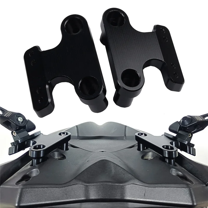

Highly Recommended Motorcycle Anti-Shake Side Rearview Mirrors Adapter Fixed Stent Bracket Holder For XMAX300 X-MAX 125 2