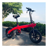 Fast 250W Electric Folding Fatbike With 48V Battery 14 Inch Tire 36V Voltage Down Tube Collapsible For City Riding