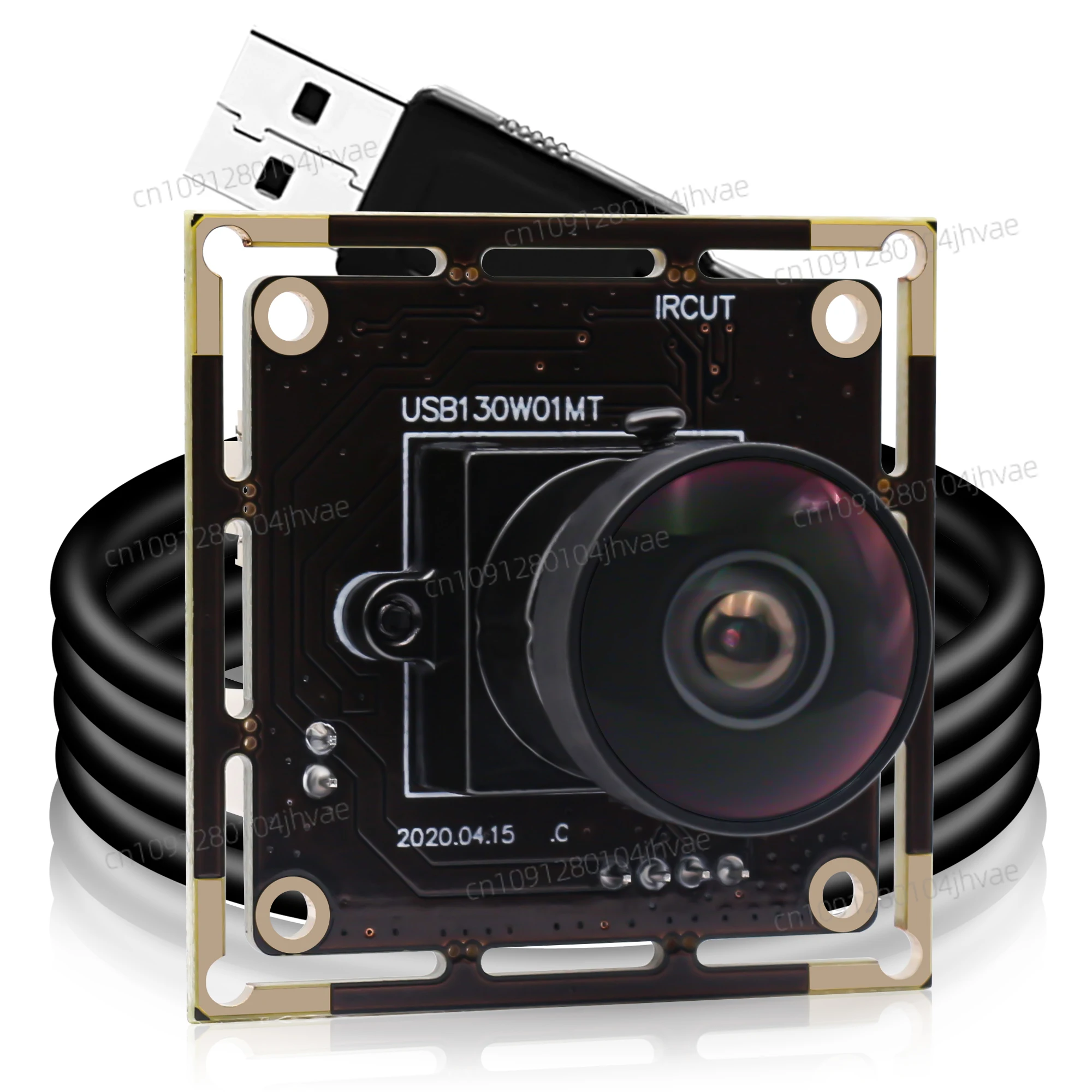 

ELP Low Light Camera Wide Angle 170degree Fisheye Lens 1.3MP UVC Industrial USB Camera Board Mini 960p HD PC Webcam
