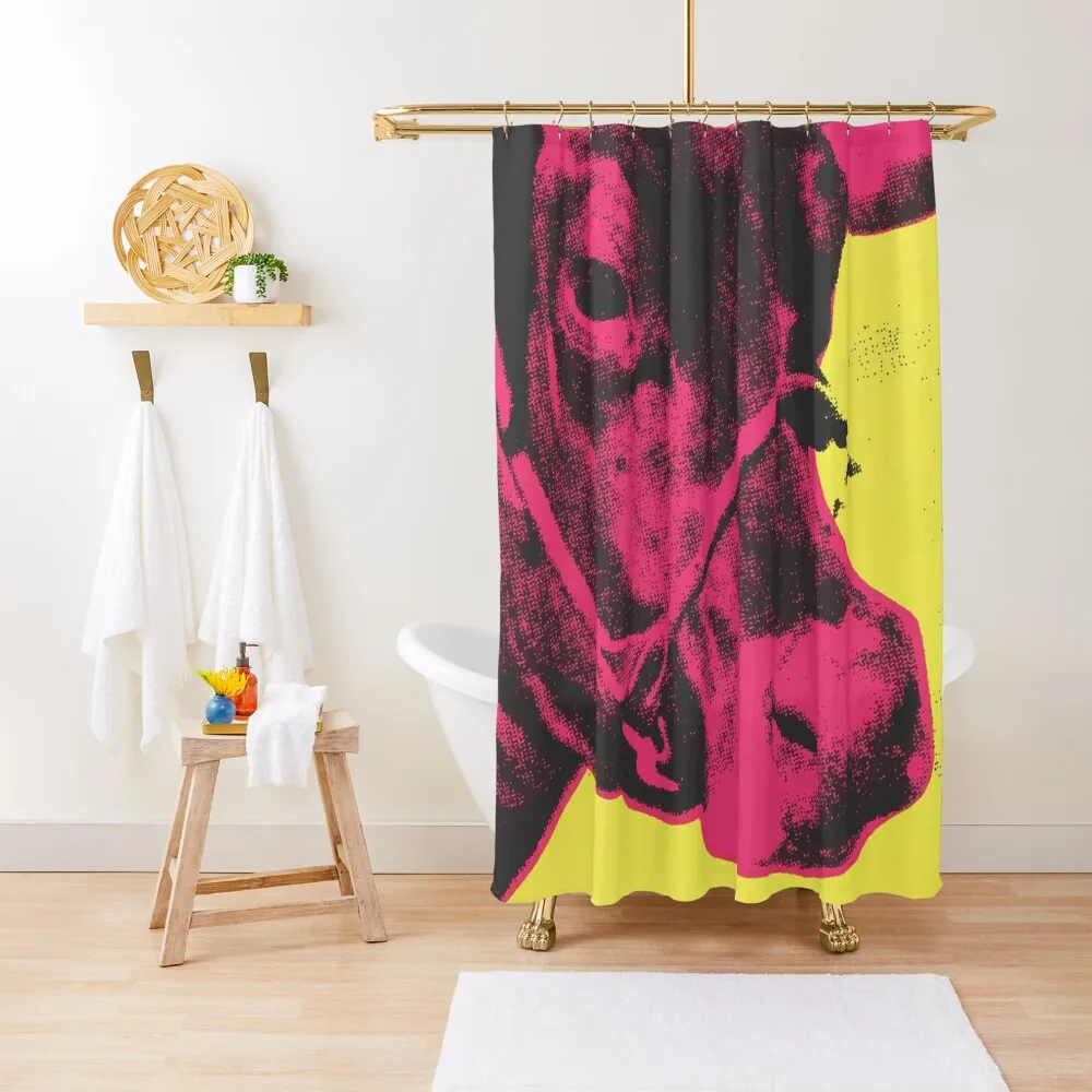 Andy Warhol | Cow Shower Curtain Funny Shower For Bathroom In The Bathroom Curtain