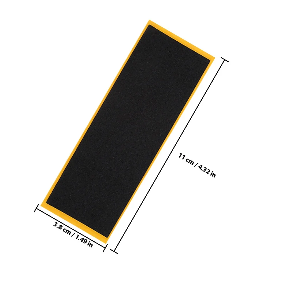 10 قطعة المضادة للانزلاق رغوة شريط لحام الأصابع إصبع لوح التزلج اكسسوارات نونسليب فنجر فرك أشرطة لوح التزلج شريط لحام