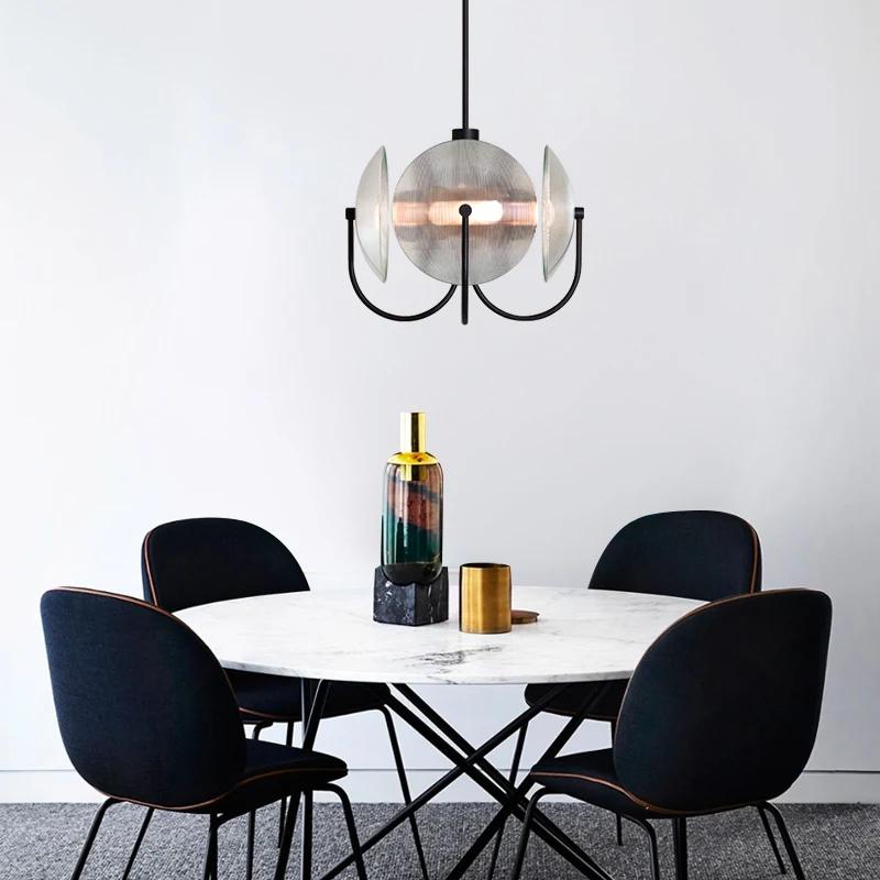 Imagem -04 - Nordic Post-modern Simples Creative Art Led Lustre Restaurante e Designer de Quarto Roupas e Loja