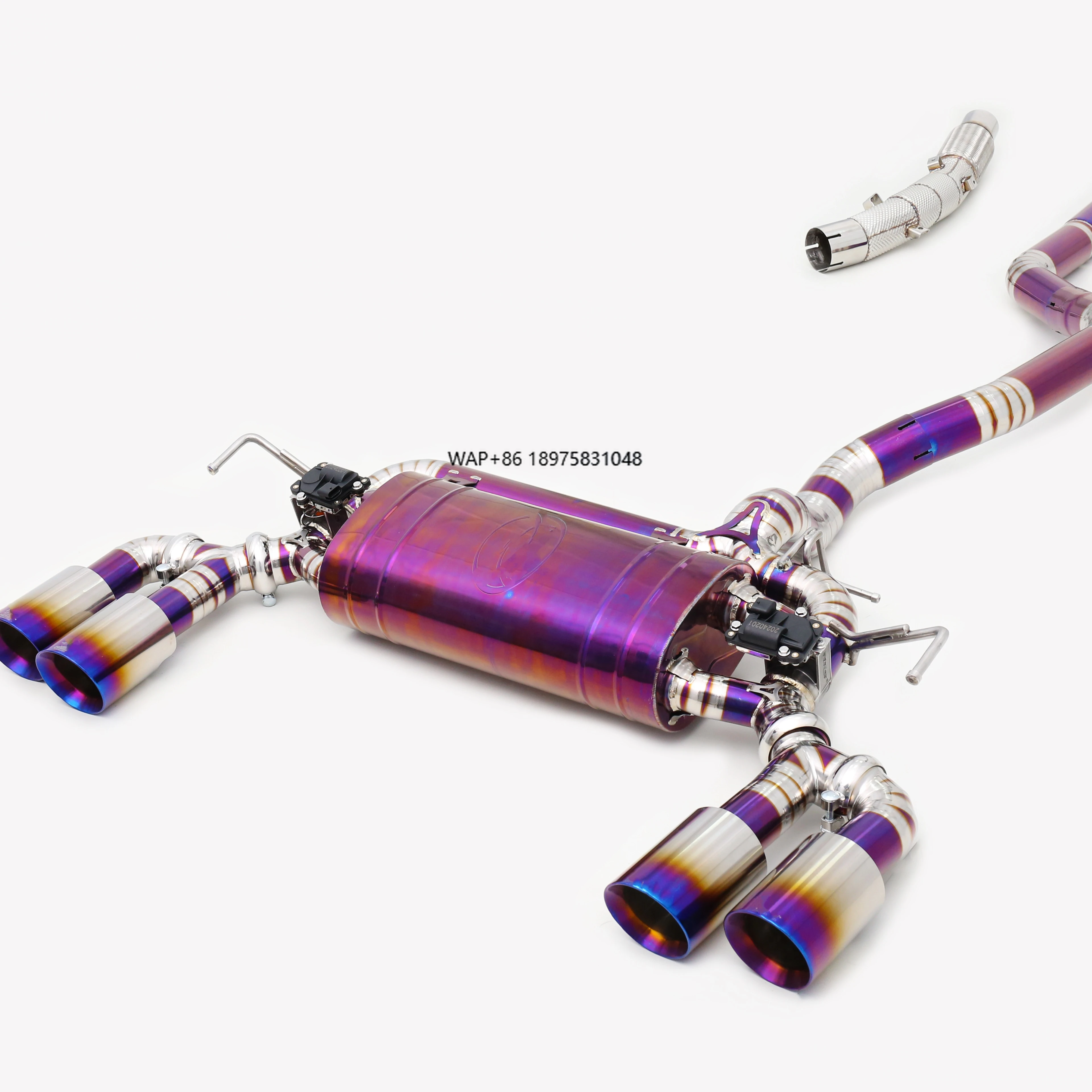 Custom 304 Stainless Steel/Titanium Valved Exhaust System Designed for Sport Executive 3.0T