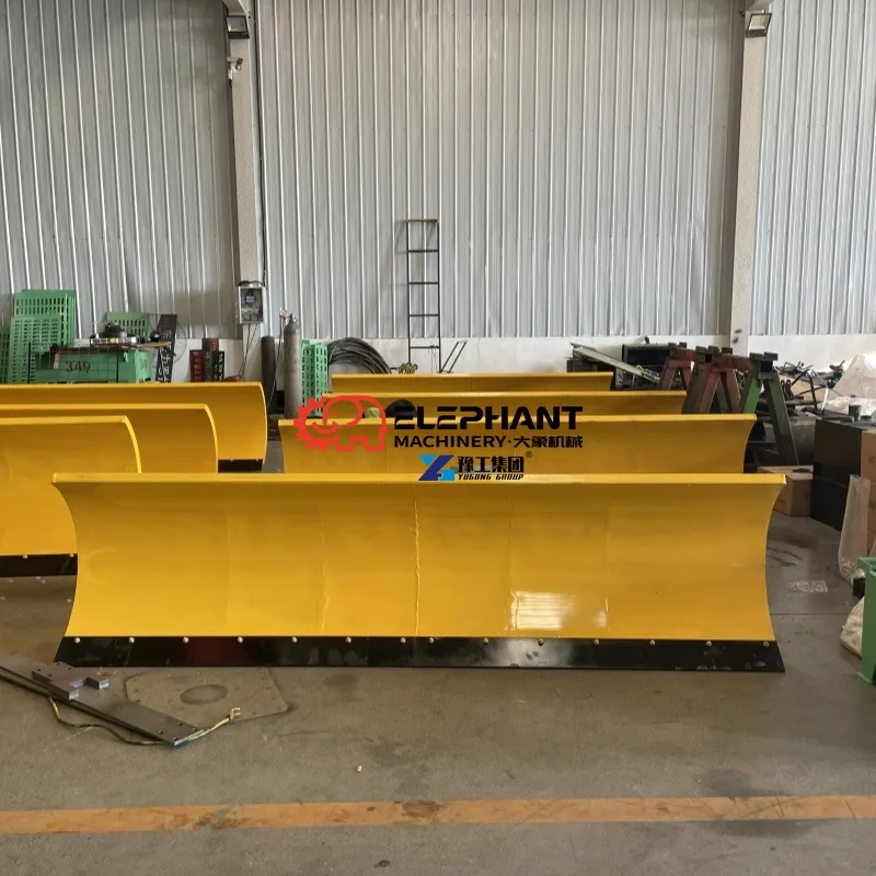 Snow Plow with Maximum 30cm Snow Removal Thickness Heavy Duty Equipment for Municipal Roads Winter Snow Clearing and Maintenance