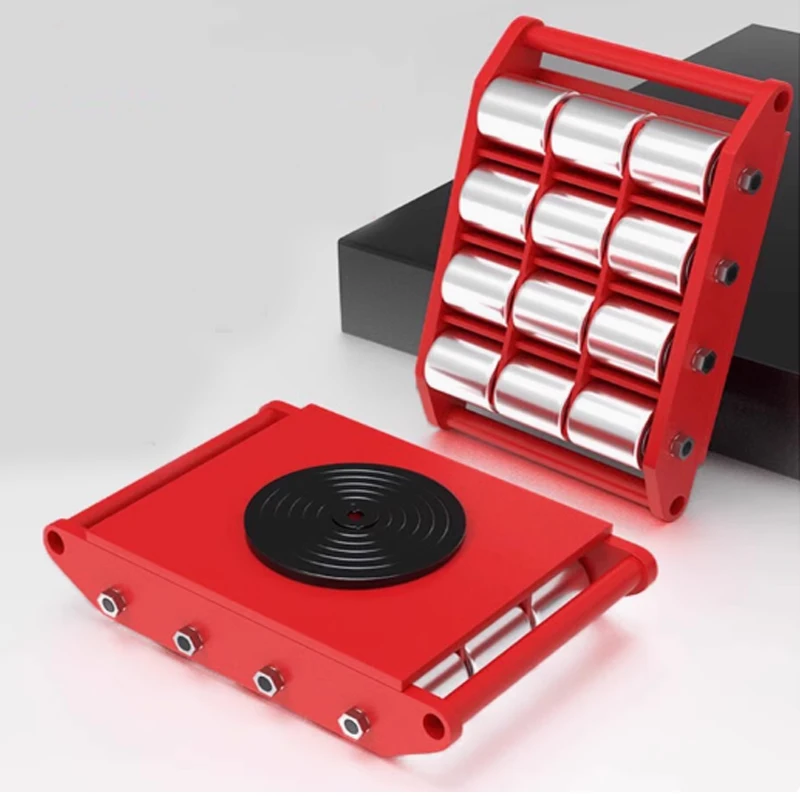 

Heavy Duty Cargo Trolleys CRA-40T Transport Cargo Load Trolley Roller Mover Transport Trolley