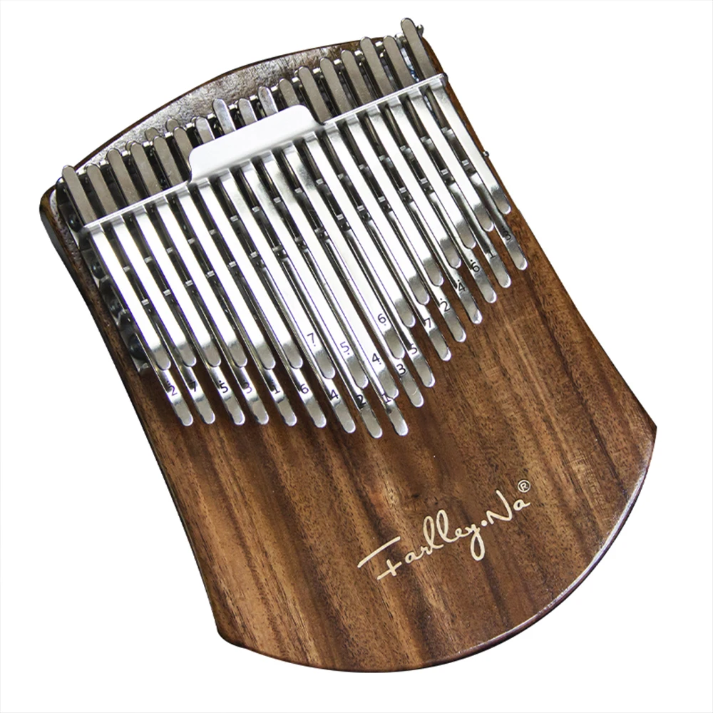 Kalimba Polegar Piano para Iniciantes, Mbira De Madeira Instrumentos Musicais, Presente, 34 Chaves