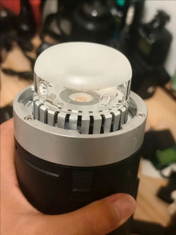 photography light fill LED AD300pro specific protective covers Soft matte lamp tube glass protective cover