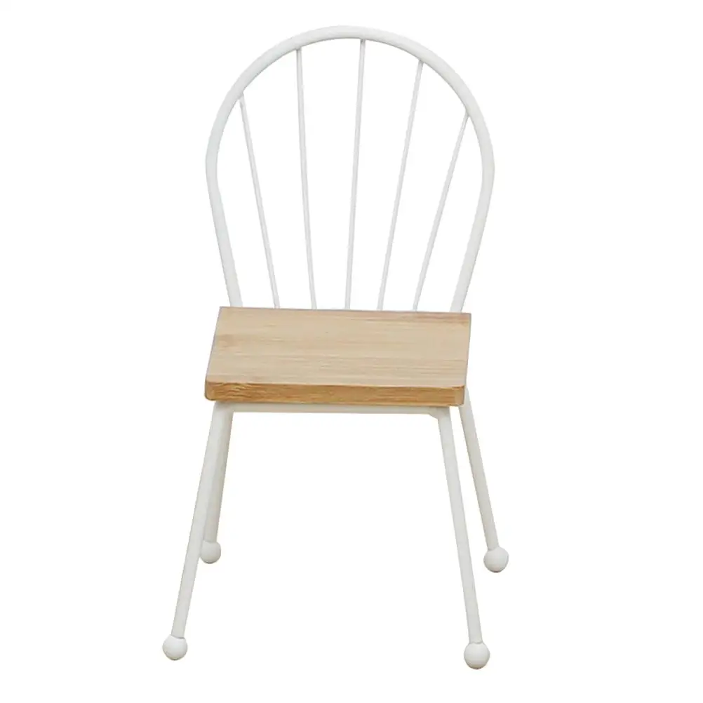 

Mini Wooden Table Chair Set Small Furniture Decor Portable Lightweight Kids Toy Simulation House Miniature Play Kitchen