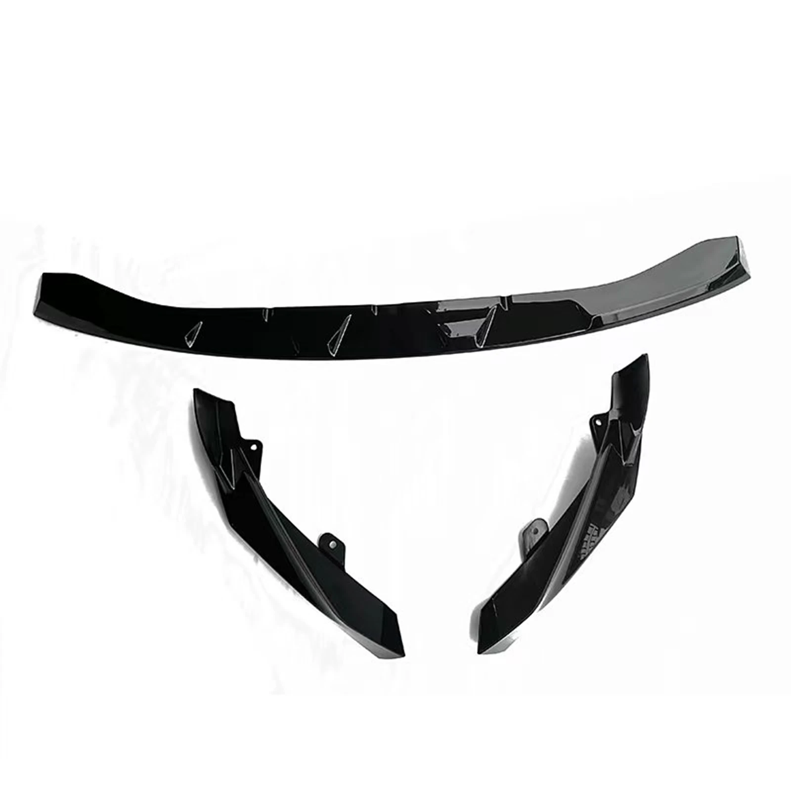 Car Front Bumper Spoiler Lip Lower Splitter Blade Protection Plate For BMW G80 M3 G82 M4 2021-2024