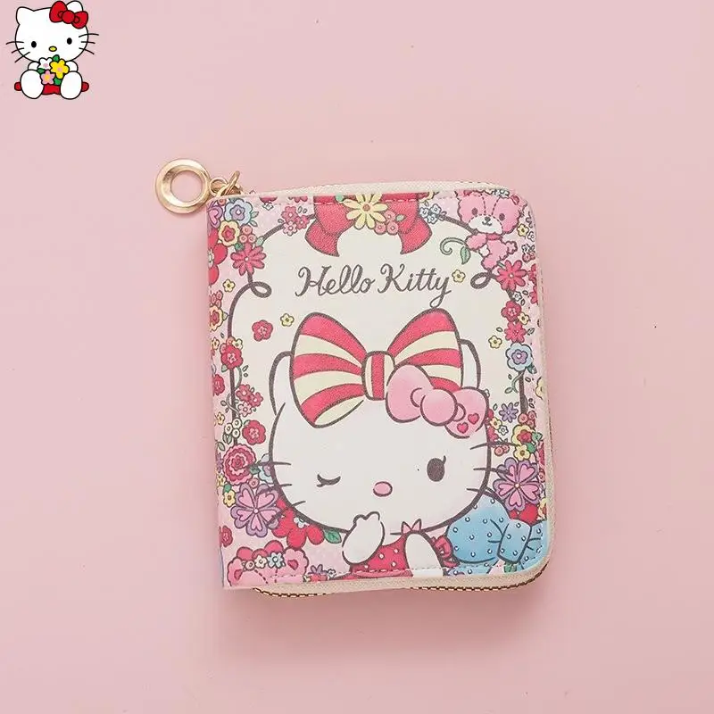 

Good-Looking Coin Purse Headset Key Storage Bag Fashion Cartoon Hello Kittys Card Bag Mini Wallet Cute Cartoon Festival Gift