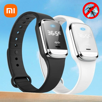 Xiaomi M20 Ultrasonic Mosquitoes Repeller Bracelet Children Adult Outdoor Portable Wristband With Time Anti Mosquitoes Watchs