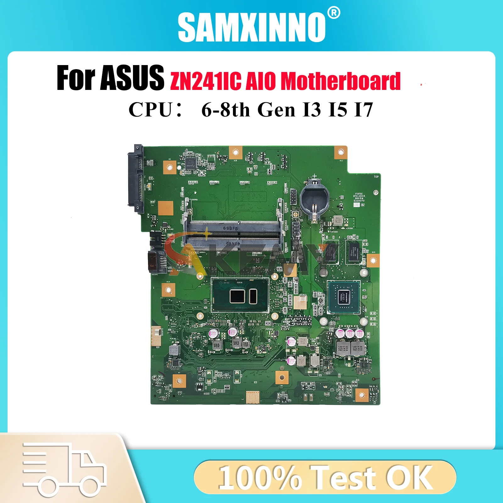 

ZN241IC Motherboard For ASUS Zen AIO ZN241IC ZN241I Mainboard With I3 I5 I7 CPU 100% tests OK fast shipping stk