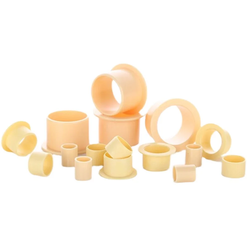 Polymer Linear Slide Sleeve Bushings JFM1012/1214/2023 Sleeve Bearing With Flange JFM-1011 1012-04/05/06/08/10