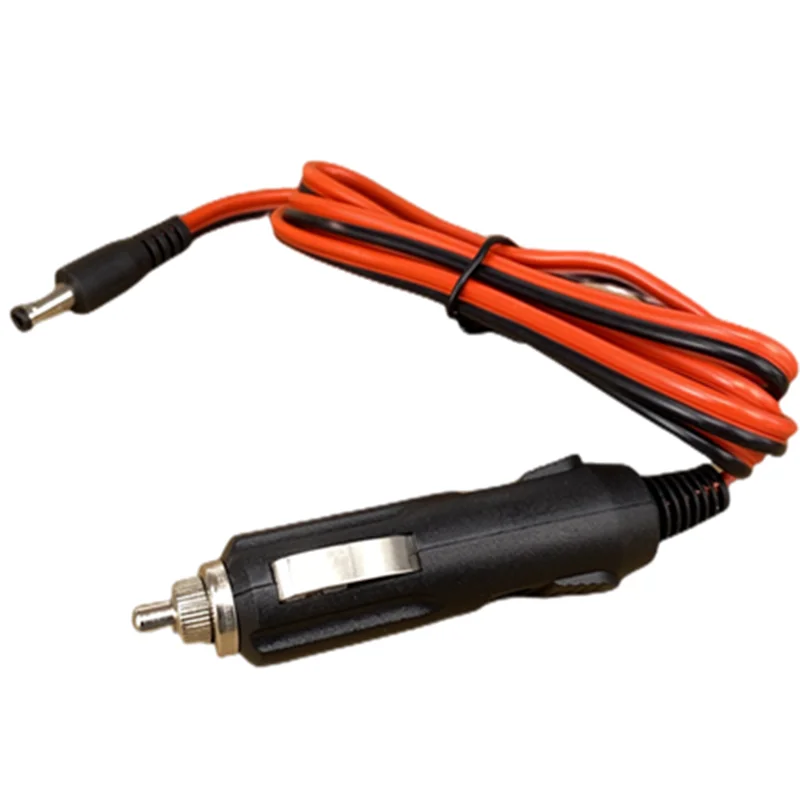 New 12V 5A DC Car Cigarette Lighter Charger With Fuse, Universal Power Adapter DC Plug 5.5x2.1mm Cable 1.2m