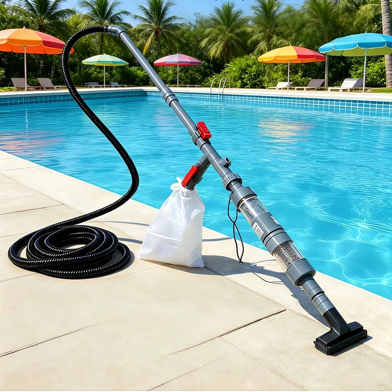 Pond Vacuum Cleaner 12V High-Suction Fish Pond Cleaner, Vacuum Pump, Submersible Pump, Sludge Remover, Swimming Pool
