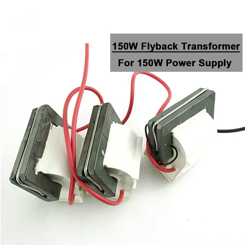 

QDHWOEL 3pcs/lot High Voltage Flyback Transformer 150W Laser Power Supply For Co2 Laser Engraving Cutting Machine