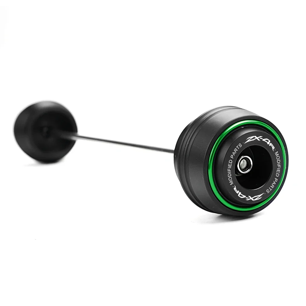 لكاواساكي ZX4R 2025 ZX4RR ZX 4RR 2024 ZX-4RR 2023 دراجة نارية الخلفية الجبهة عجلة المحور تحطم حامي ZX-4R اكسسوارات