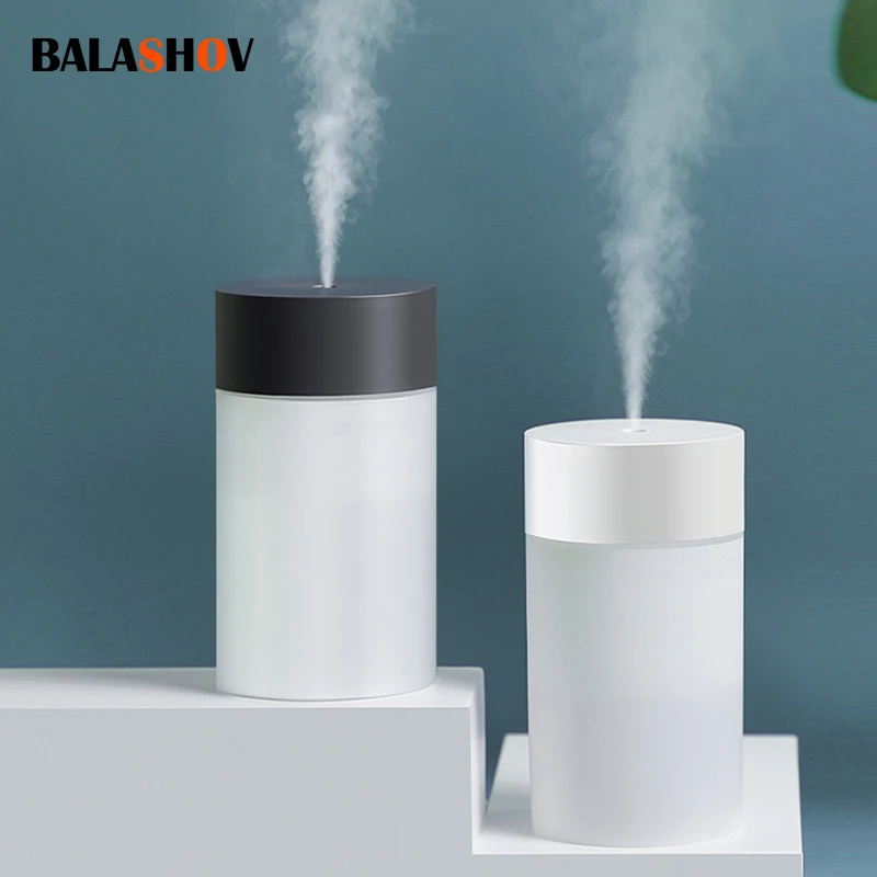 USB Ultrasonic Air Humidifier 260ML LED Lamp Mini Essential Oil Diffuser Car Purifier Aroma Anion Mist Maker With Romantic Light