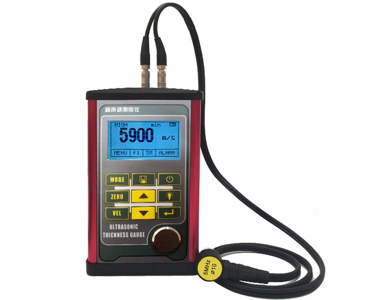 New Metal Shell Ultrasonic Thickness Gauge NDT330 Intelligent High Precision