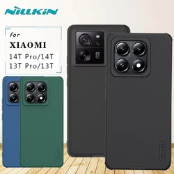 Dla Xiaomi Mi 14T Pro / 14T / 13T / Mi 13T Pro 5G Etui Nillkin Super Frosted pro Shield Ultra cienki, odporny na wstrząsy TPU + PC Back Cover