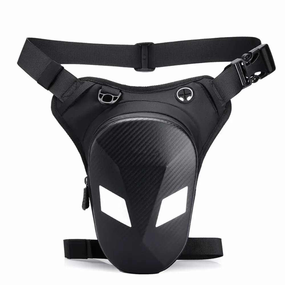 Motocross Moto Gear 3-in-1 Motorcycle Leg Bag Hard Shell Waterproof Waist Pack Multifunctional Convertible Rider Bag Outdoor Use