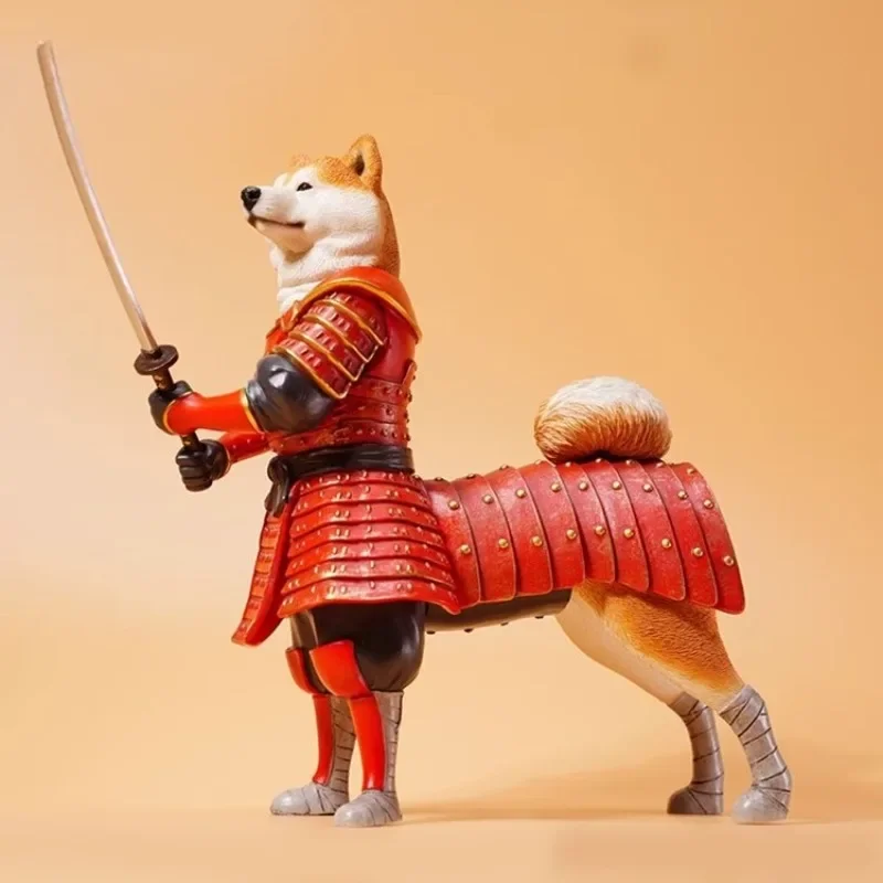 Shiba Inu Removable Deformation Armor Model, Tabletop Ornament, Home Ornament