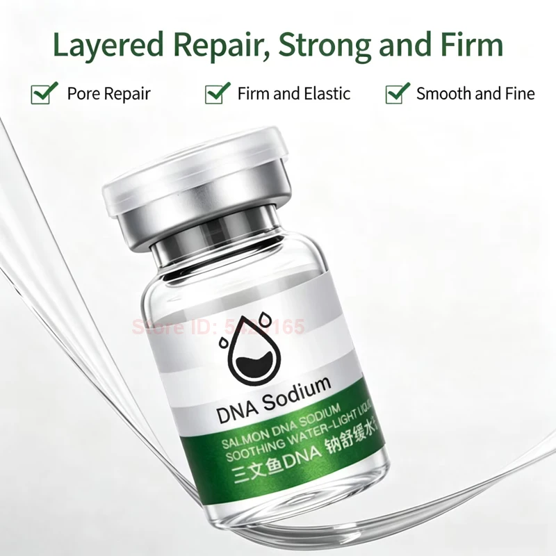 Salmon DNA  Collagen Essence  Firming, Lifting, Anti Oxidation, Pore Repairing And Soothing  Meso Essence Korean Beauty