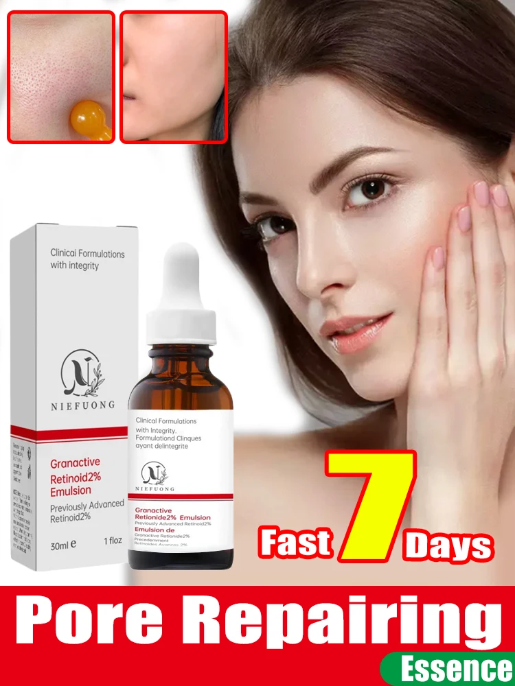 Suero Facial retráctil de poros, ácido hialurónico, suero Facial hidratante, productos para el cuidado de la piel, belleza