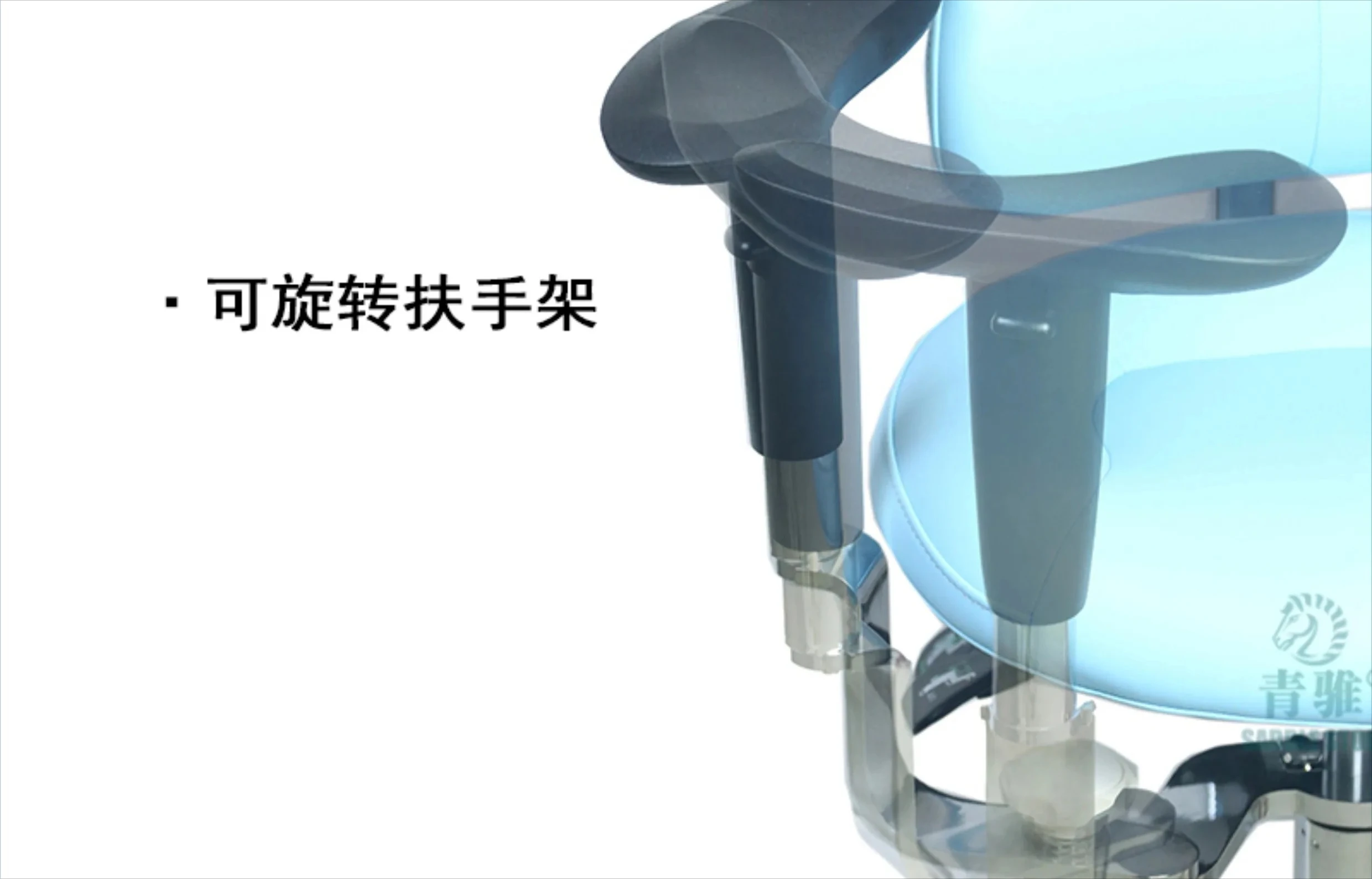 

Микроскоп с эргономичным подъемным креслом, подходящим для микроскопических работ и помощников.