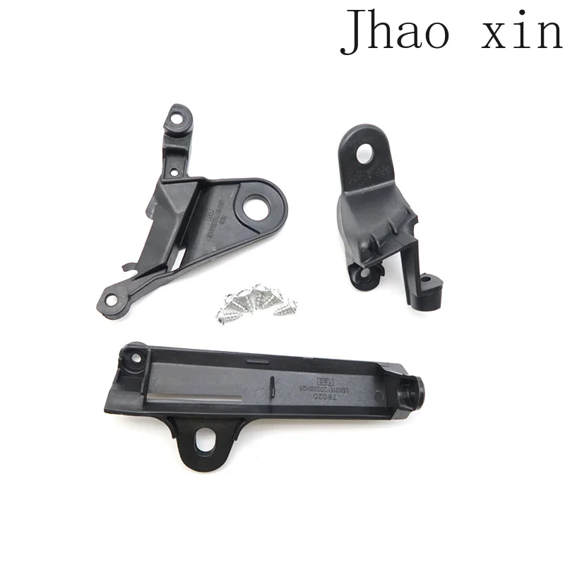 

Черные пластиковые крепления фар для Lexus NX200 NX300 NX200T NX300H, комплект для ремонта фар автомобиля 2015-2017, фиксирующий кронштейн, запчасть для ремонта