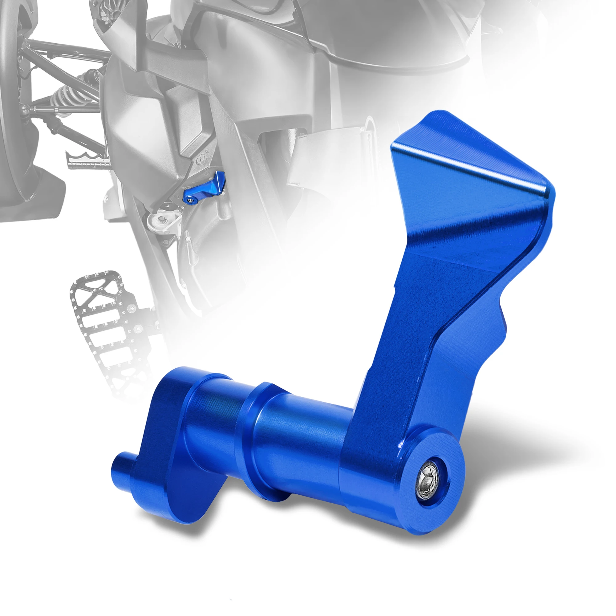 

Motorcycle Parking Brake Lever Blue Aluminum for Can-Am Ryker Ryker Rally Edition Sport 600 900 2019-2024 Accessories