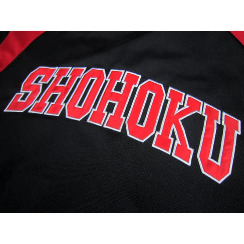 Anime Slam Dunk kurtka Shohoku Jersey MIYAGI SAKURAGI RUKAWA MITSUI bluza do koszykówki odzież sportowa Cosplay bluza z kapturem na zamek