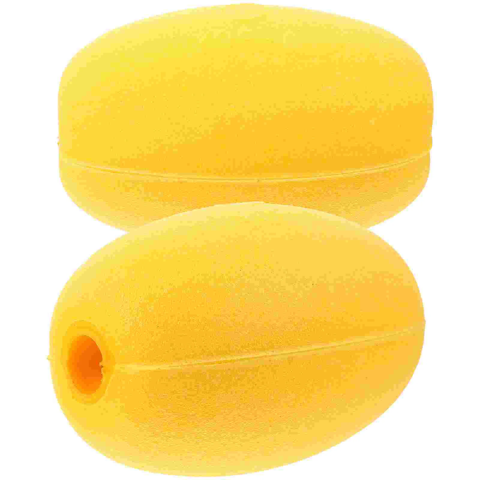 2 Pcs Eva High Density Anti-aging Buoy Oval Float Fishing Gear 2pcs Floaters Buoys Floats Floties Water Vest Man