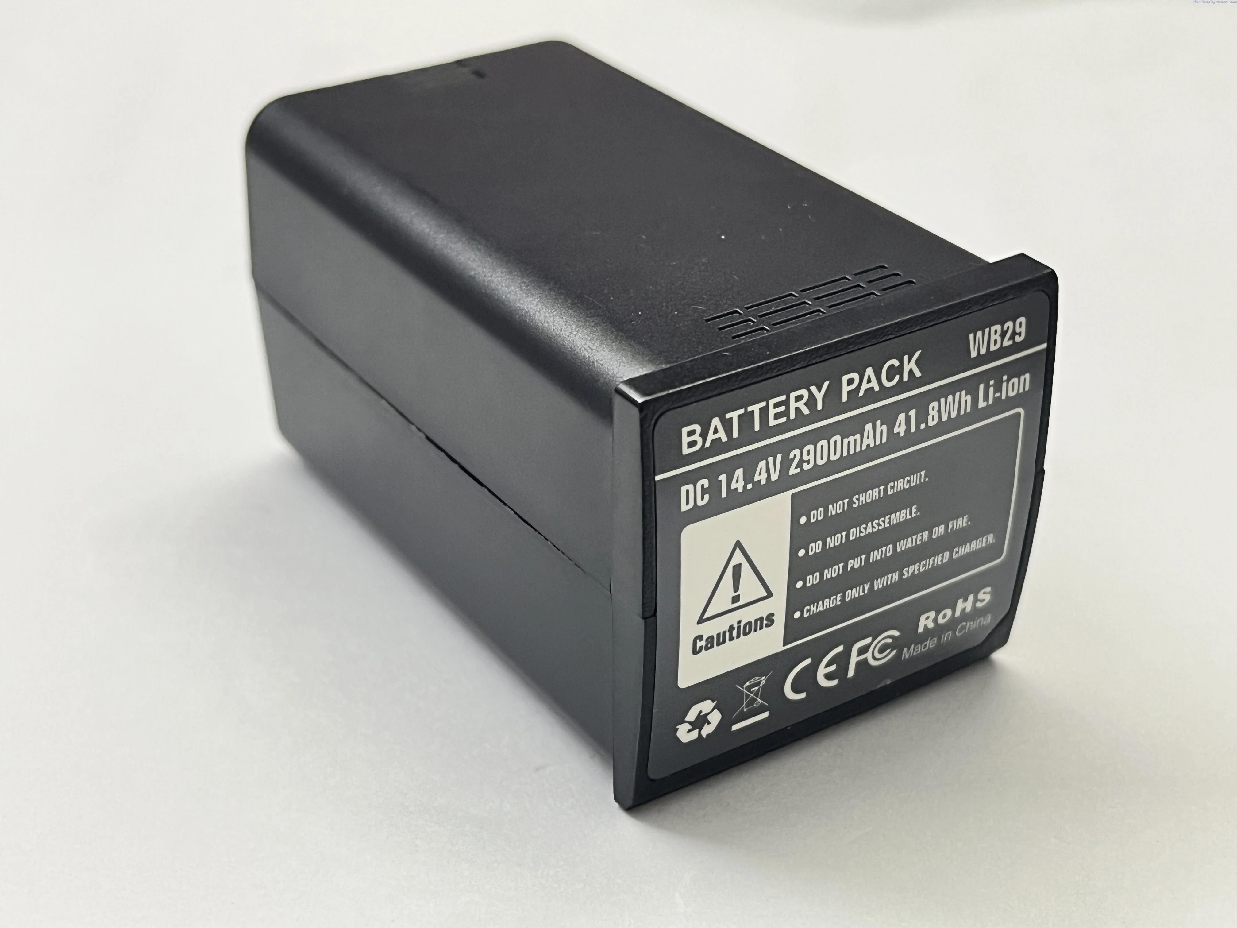 ALLCCX 14.4V 2900mAh Battery WB29 for Godox AD300, AD200, AD300 Pro, AD200 pro, AD200 pro II, WB300P