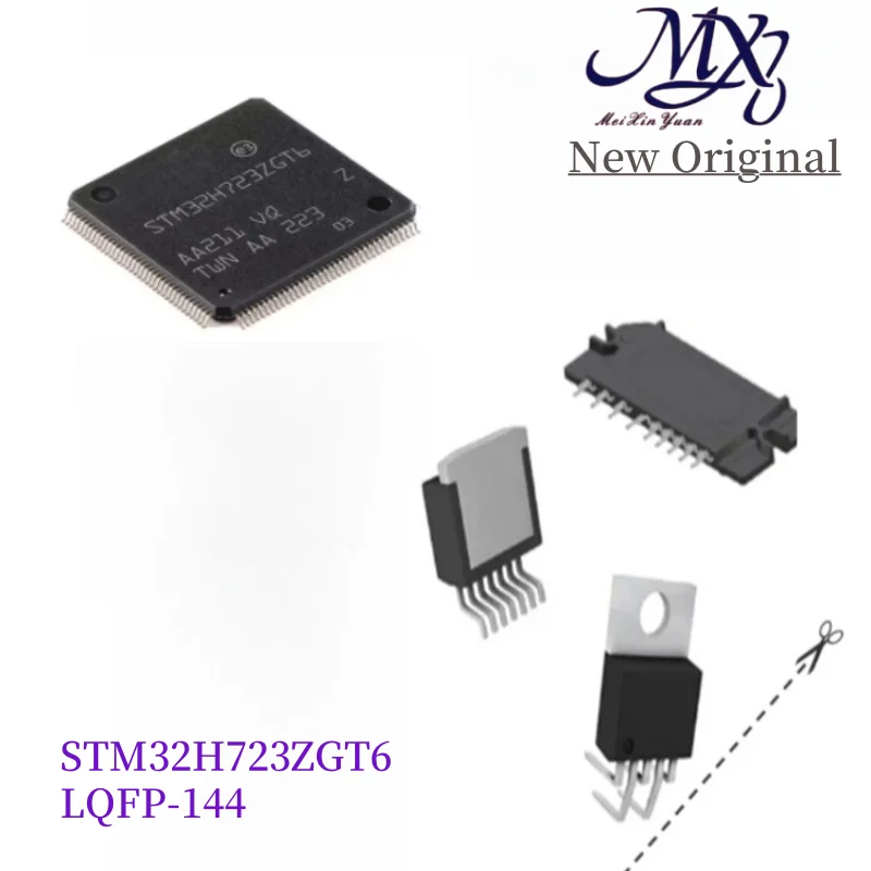 MXY STM32H723ZGT6 LQFP-144 Cortex-M7 32-bit  chip IC New original