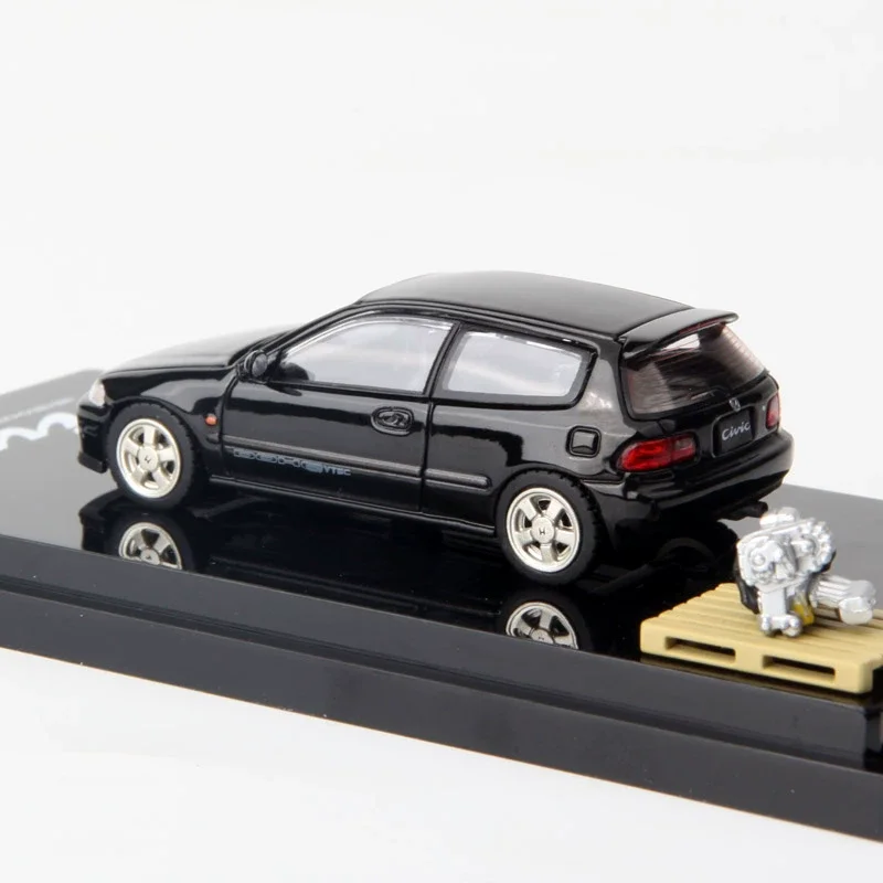 Hobby 1/64 Hon~da CIVIC EG6 car model SUV boy toys gift