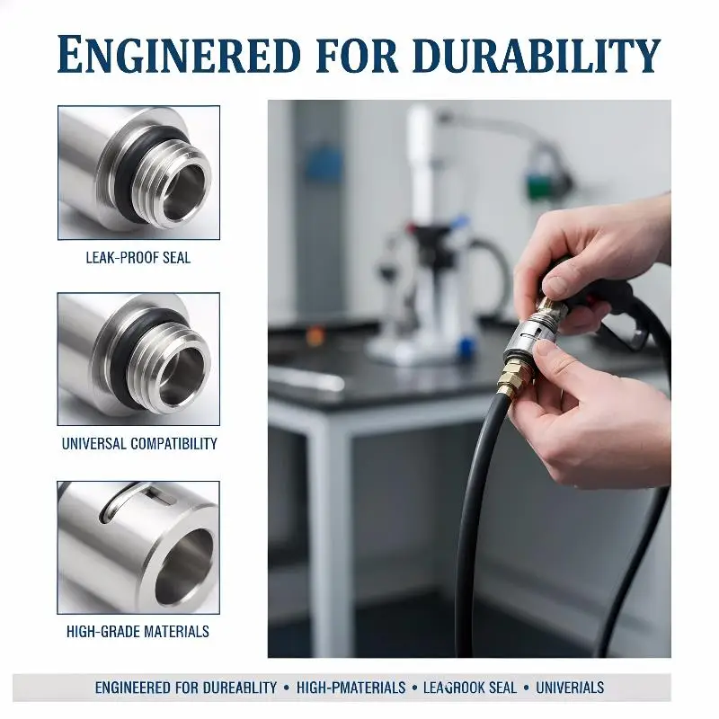 1/4inch Pressure Washer Adapter Nozzle Tips for Karcher K Series Quick Connect Design for Morgana Industrial Cleaning Tasks