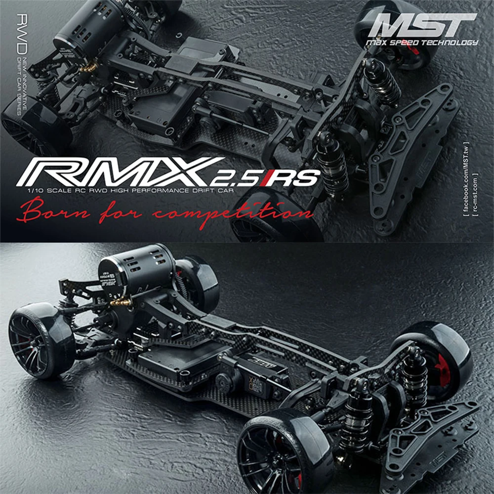 

MST RMX 2.5 RS 1/10 RC RWD Professional Electric Remote Control Model Car Drift Racing KIT Frame Adult Children Toys