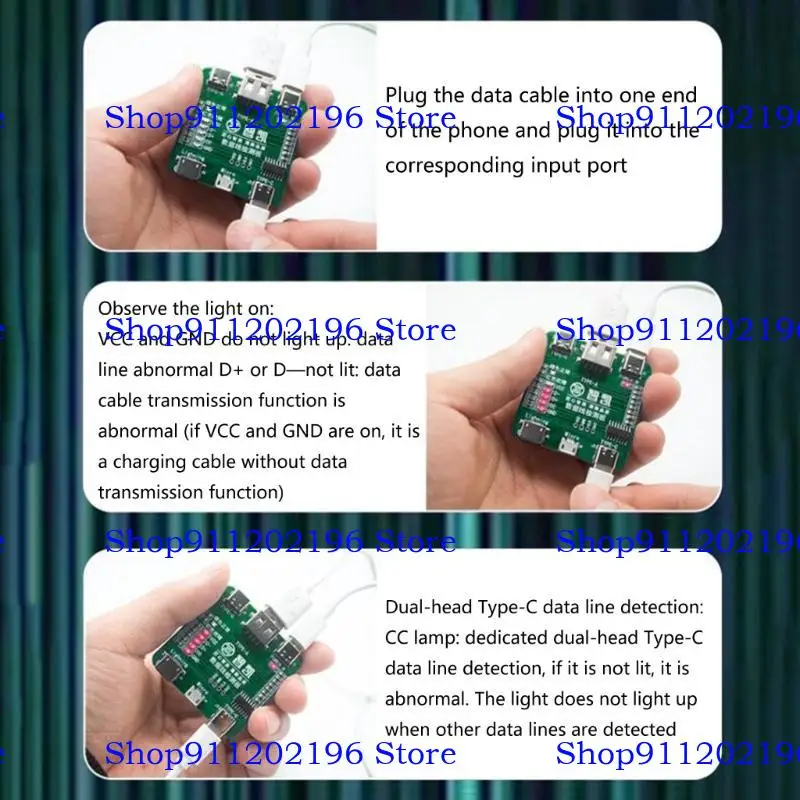 P82a On-Off Data Cable Плата для IOS Android-Android-Test Board Cable Cable