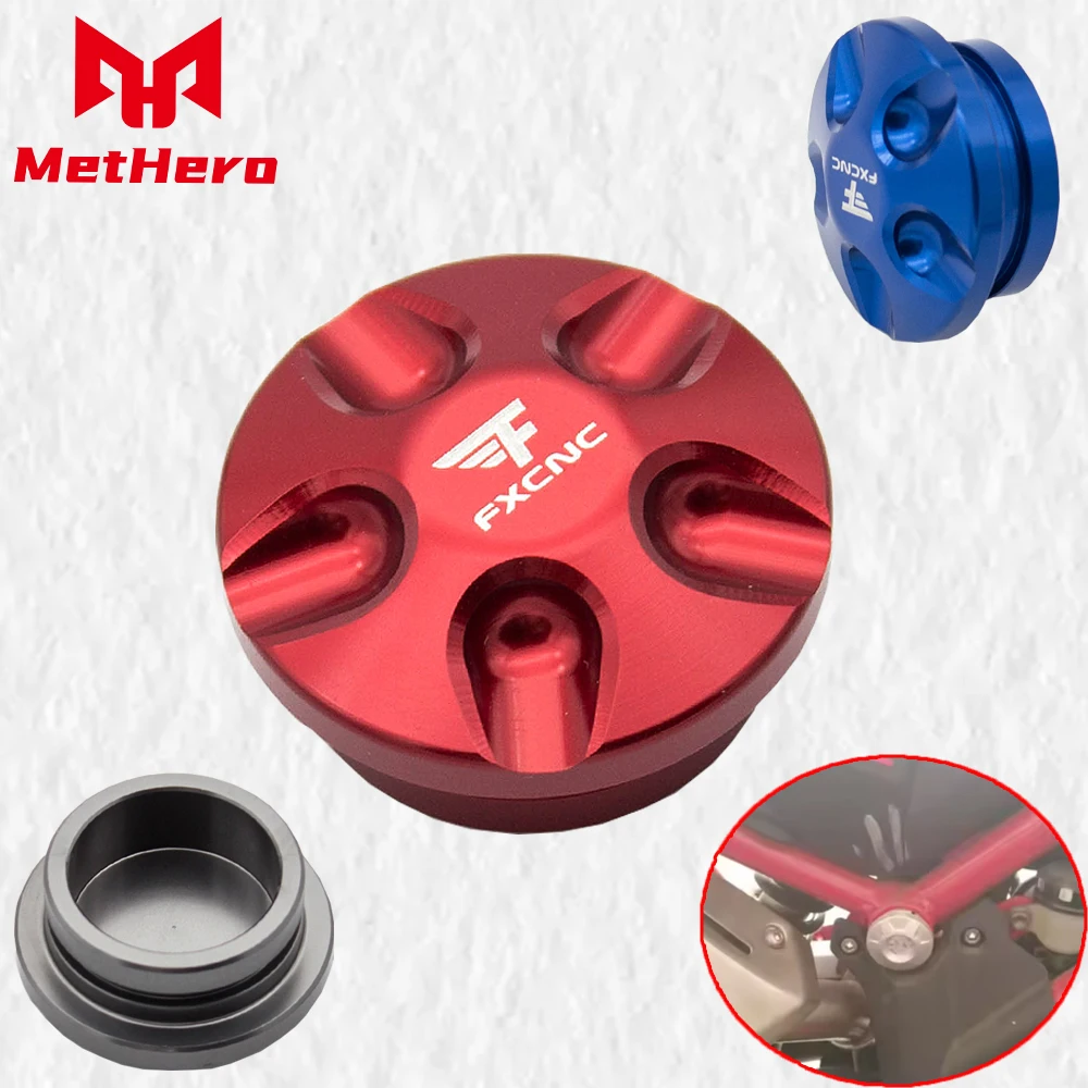 

Motorcycle Aluminum Frame Hole Cover Insert Plug Cap MOTO Accessories Fit For Benelli TNT 125 135 2016-2024 TNT125 TNT135